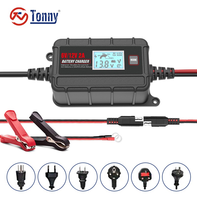 12 Volt Motorcycle Battery Charger