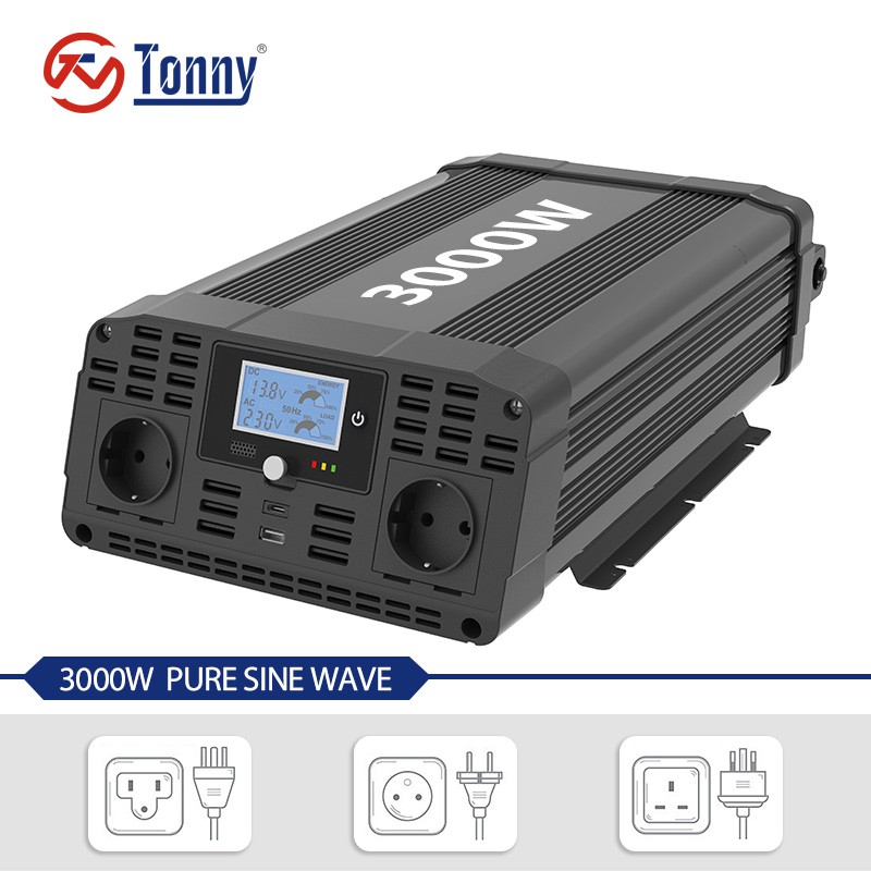 3000 Watt Pure Sine Wave Inverter 12 Volt