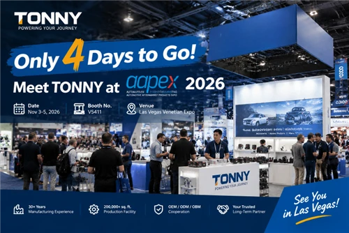 Only 4 Days To Go! Meet TONNY At AAPEX 2026 in Las Vegas
