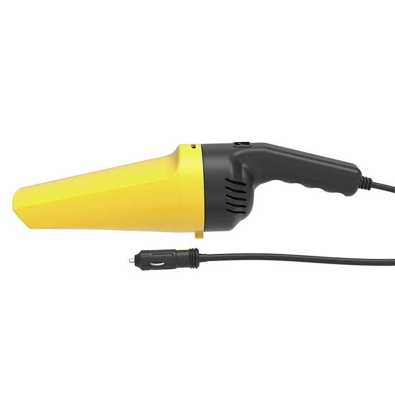 Portable 12V 60W Drum-Style Auto Vacuum Cleaner (Wet & Dry) factory